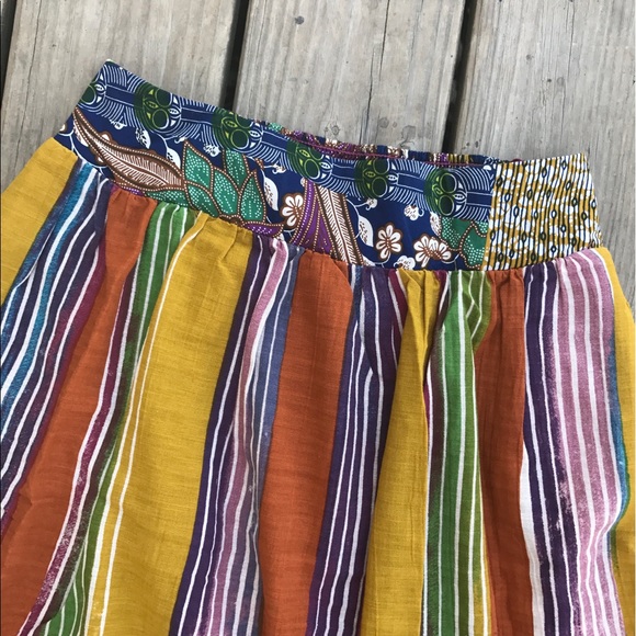 Anthropologie Striped Skirt - Picture 2 of 3